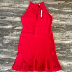 Elie Tahari red dress. Size L